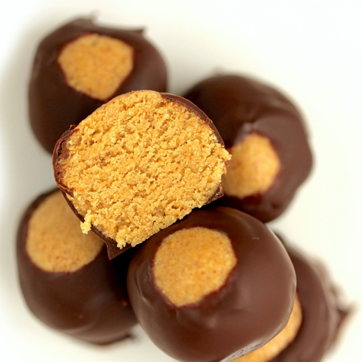Muscle Protein Buckeyes, the Peanut Butter Version