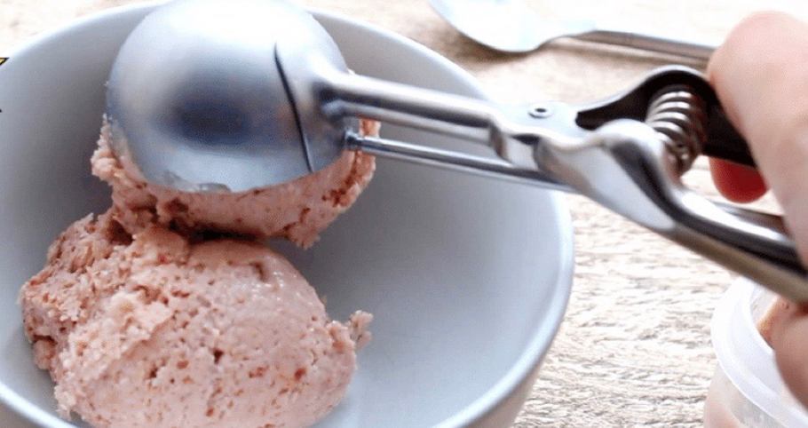 4 Ingredient Whey Protein Ice Cream
