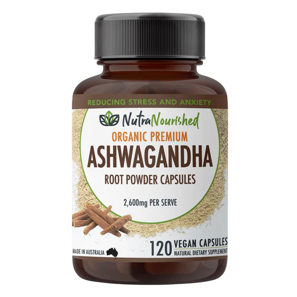 Nutra Nourished Ashwagandha Caps 120