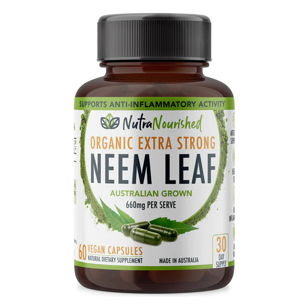 Nutra Nourished Neem 60 Caps bottle