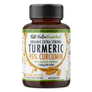 Nutra Nourished Curcumin 90 Caps bottle