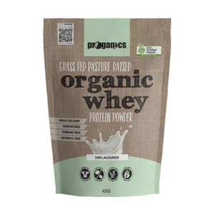 PROGANICS Organic WHEY Protein Powder 450g