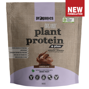 PROGANICS Organic PLANT Protein Plus 900g
