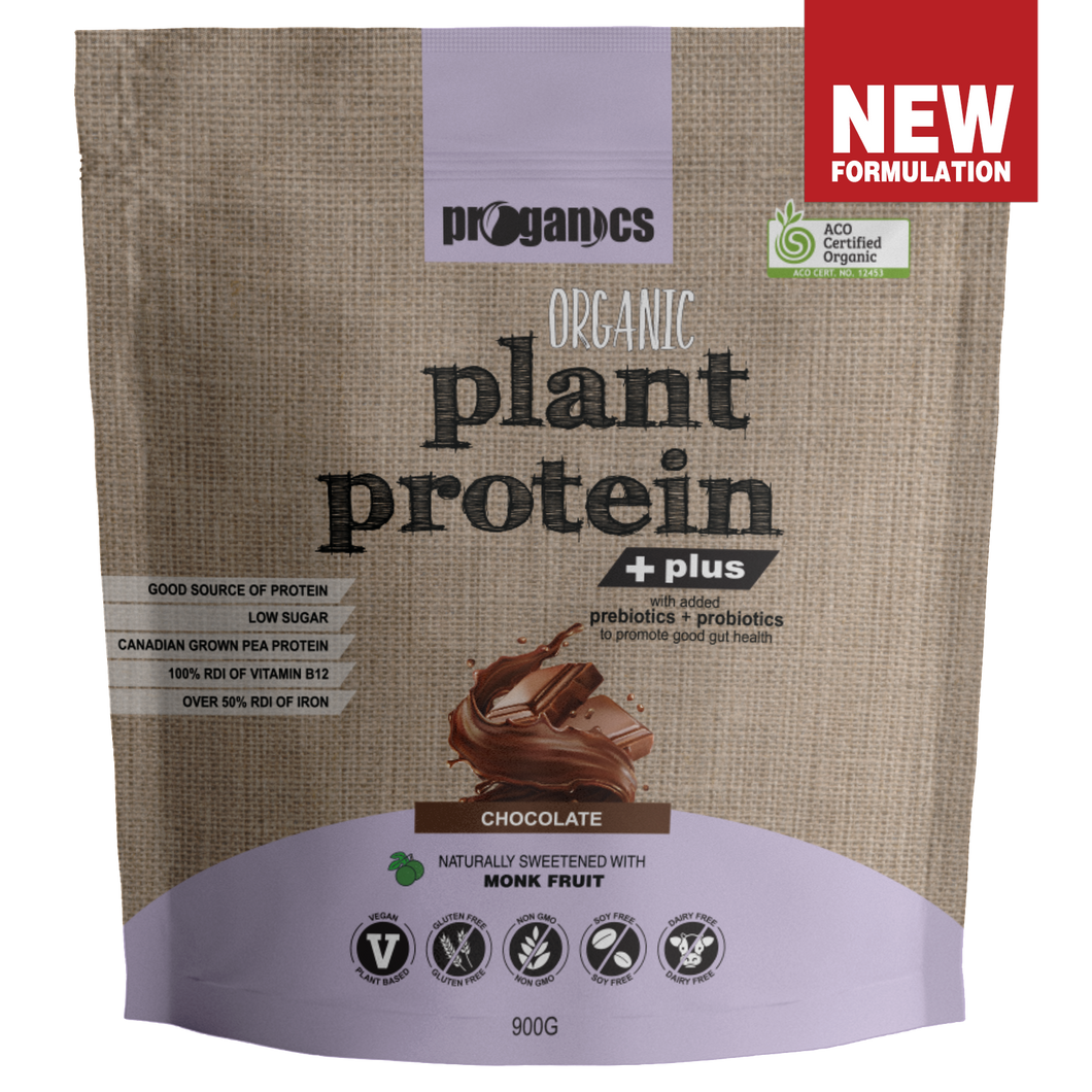 PROGANICS Organic PLANT Protein Plus 900g